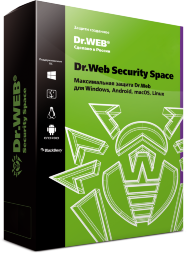 Dr.Web Security Space, КЗ, на 12 мес.