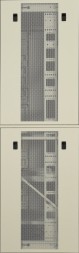 Шкаф напольный МТК 19&quot;, 22U, 1165x600x600 мм, разборный, дверь со стеклом, серый