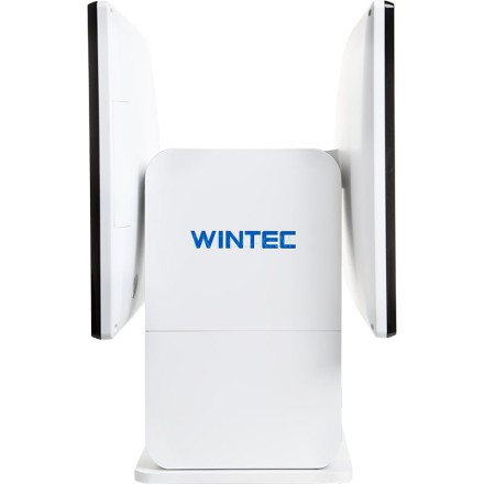Сенсорный терминал Wintec Anypos300 15&#039;&#039;, 3758A1, Intel Celeron J6412, DDR3 4 Гб, SATA 128 Гб, Белый, Ридер, Второй монитор 15&quot;, принтер 80 мм, 2D сканер, Без ОС