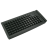 Программируемая клавиатура Posiflex KB-6600B черная c ридером магнитных карт на 1-3 дорожки, код 21976