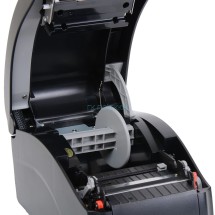Принтер этикеток POScenter PC-80USE (прямая термопечать; 203dpi; 2&quot;-3&quot;; 150мм/сек; 4MB/8MB; USB, Ethernet, RS232) отделитель, черный, p/n 126577