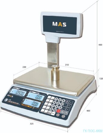 Торговые весы MAS MR1