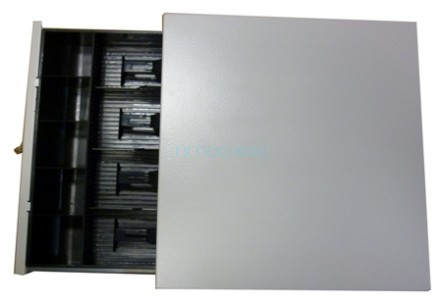 Денежный ящик ШТРИХ-CD (черный) 400х450х100, код 35972