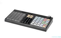 Программируемая клавиатура АТОЛ KB-76-KU (rev.2) черная c ридером магнитных карт на 1-3 дорожки