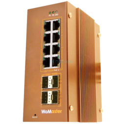 DP612 Управляемый коммутатор WoMaster DP612, L3, PoE