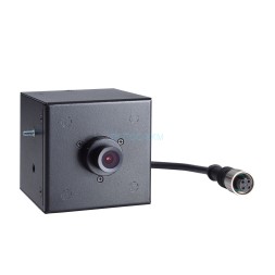 VPort P06HC-1V42M-CT EN 50155, HD image, cubic IP camera, M12 connector, PoE, 4.2 mm lens, -40 to 55, coating