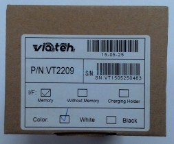 Лазерный сканер VIOTEH VT 2209, беспроводной, USB (USB-HID) белый