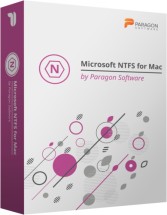 Microsoft NTFS for Mac от Paragon Software, p/n PSG-31091-PEU-PL_ESD