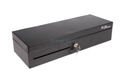 Денежный ящик Poscenter 460KL 460x170x103, распайка Epson 24V, черный, 3.0 м кабель