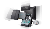 Сенсорный POS-терминал FEC AerPOS AP-3665, 15&quot;, Intel® Core i3-7101TE, 3,4 ГГц, 4Gb, SSD 128Gb, MSR