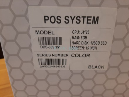 Сенсорный POS Терминал DBS-RH669 15&quot;