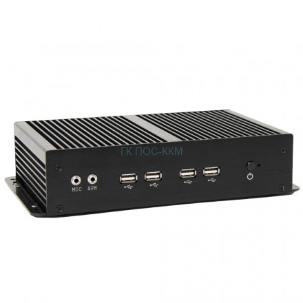 POS-компьютер POSCenter BOX PC 4 (J1900, 4Gb, 120 SSD, VGA, HDMI, 6*RS, 8*USB) fanless, без ОС