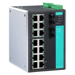 EDS-516A-MM-ST-T Ethernet switch 14 10/100 BaseTx, 2 100 BaseFx multi mode, ST,t:-40/+75