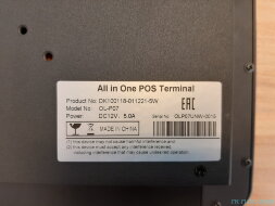 POS-компьютер моноблок OL-P07, 17“ сенсорный, настенный J3455, 4Gb, MSSD 128Gb, no MSR, 2 COM, 5W TrueFlat, черный, VESA bracket 