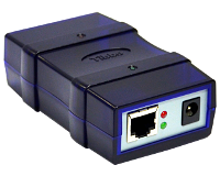 TIBBO DS100R, TCP/IP сервер последовательного устройства (TCP/IP 10BaseT-RS232 DB9)
