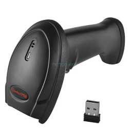 GlobalPOS GP-9400B, ручной беспроводной 2D сканер, Bluetooth, USB кабель для зарядки, черный