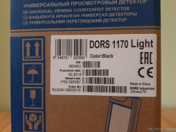 Детектор банкнот DORS 1170 Light, код dr-049