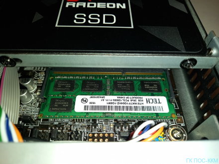 POS-компьютер POS-box DBS-II i7, Intel Core I7, VGA, HDMI, 2xRS-232, 6xUSB, Mini-PCIe, LAN, AUDIO in/out DDR3 8 Гб, SSD 120Гб