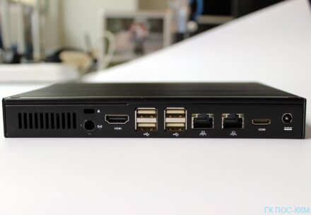 POS-компьютер АТОЛ T200 (rev.2) черный, Intel Celeron J1900, 2.0/2.4 ГГц, SSD, 4 Гб DDR3L