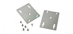 WK-UP-14168 Wall-mounting kit with 2 plates (35 x 44 mm) and 6 screws (FMS M3 x 4 mm)