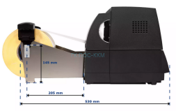 Принтер Citizen CL-S6621, 200 dpi, 150мм/с, 168 мм  (Серый, ZPI/DMX), p/n 1000836