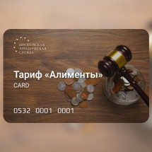 Электронный код на оказание услуг ЕЮС, Право тариф &quot;Алименты&quot;