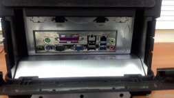 Сенсорный POS-терминал 15&quot; SPARK-TT-2215.2U1-15 со 2-м экраном, черный, Windows 10 IOT, p/n SPARK-TT-2215.2U1-15W​