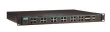 ICS-G7526A-2XG-HV-HV-T Layer 2 full Gigabit managed Ethernet switch with 20 10/100/1000BaseT(X) ports, 4 10/100/1000BaseT(X) or 100/1000BaseSFP slot c