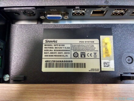 Сенсорный POS-терминал SAM4S SPT-S200, 15&quot;, RAM 4 Gb, SSD 120 Gb, MSR