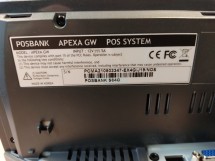 POS-терминал APEXA GW 19&quot; PCAP J3455 4Гб SSD 64Gb MSR, черный