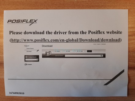 Чековый принтер Posiflex Aura-6900U-B (USB) черный