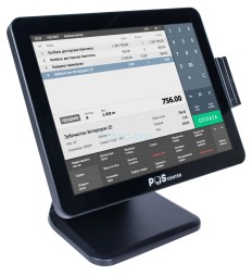 Сенсорный моноблок POSCenter POS101 (15&quot;, PCAP, WB-J6412,RAM 8Gb,SSD M2 128Gb, MSR, RJ11 24V) без ОС