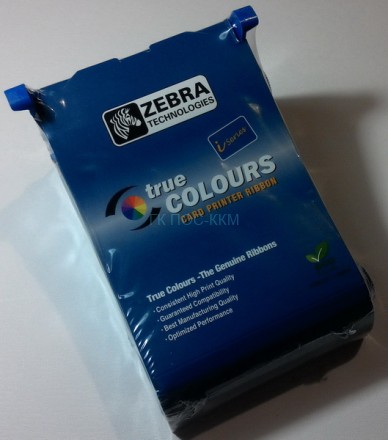 P1XXi TrueColours Ribbon ECO Cartridges (включает встроенный чистящий ролик), YMCKO cartridge 200, p/n 800017-240