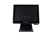 Сенсорный терминал SPACE YOGA [15&quot;, Intel Celeron J6412, DDR4 4GB, 128GB SSD, Wifi/BT, MSR],черный, без ОС