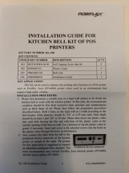 Кухонный звонок POSIFLEX KL-100