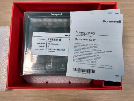 Сканер штрих-кода HoneyWell MS7980g USB Kit: 1D, PDF, 2D, USB Type A 3m (9.8) straight cable (CBL-500-300-S00-04), p/n 7980g-2USBX-0