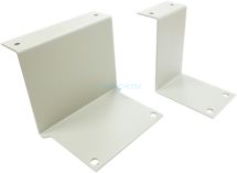 Комплект кронштейнов против опрокидывания для шкафов МТК шириной 800 мм, 4 шт., серый RAL7032, p/n REC-ATD8-GY