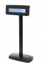 Дисплей покупателя ШТРИХ-Т D3 (USB/RS232, LCD 2x20, стойка) черная стойка