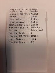 Принтер билетов компактный для OEM CUSTOM KPM150HIII, p/n 915FB030100300