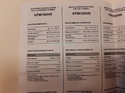 Принтер билетов компактный для OEM CUSTOM KPM150HIII, p/n 915FB030100300