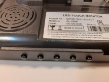 Монитор LCD 15“ OL-1504, сенсорный, черный USB, 5W