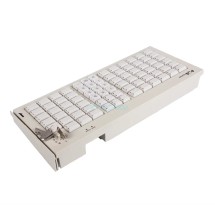 Клавиатура программируемая POScenter S77A (77 клавиш, MSR, ключ, USB), белая
