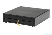 Денежный ящик АТОЛ CD-410-B черный, 410*415*100, 24V.