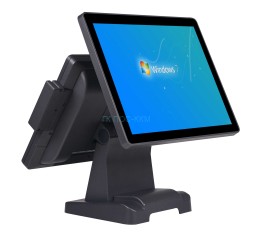 Сенсорный моноблок POSCenter JAM (15&quot;, P-CAP, J1900 2.0GHz; RAM4Gb; SSD60Gb; MSR) + 15&quot; второй монитор Windows 10 IoT Entry