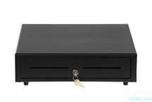 Денежный ящик АТОЛ CD-410-B черный, 410*415*100, 24V, для Штрих-ФР, код 39758
