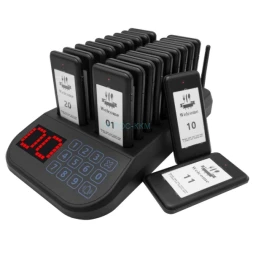 Система из 20 пейджеров Radiosync W2270, черная