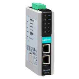 MGate MB3270 2 Port RS-232/422/485 Modbus TCP to Serial Gateway,din rail