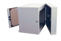RECW-125H-GY Шкаф, SignaPro™ 12U, 638x600x520 мм, трехсекционный упрочненный, серый
