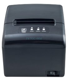 Принтер чеков Poscenter RP-100 USE (80мм, 260 мм/сек, автоотрез, RS232+USB+LAN) черный