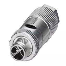 M12X-8PMM-IP65 Phoenix Contact 8-pin male X-coded connector